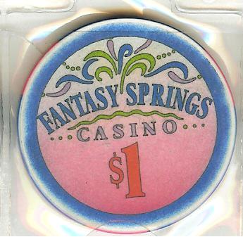 Fantasy Springs California Poker Chip